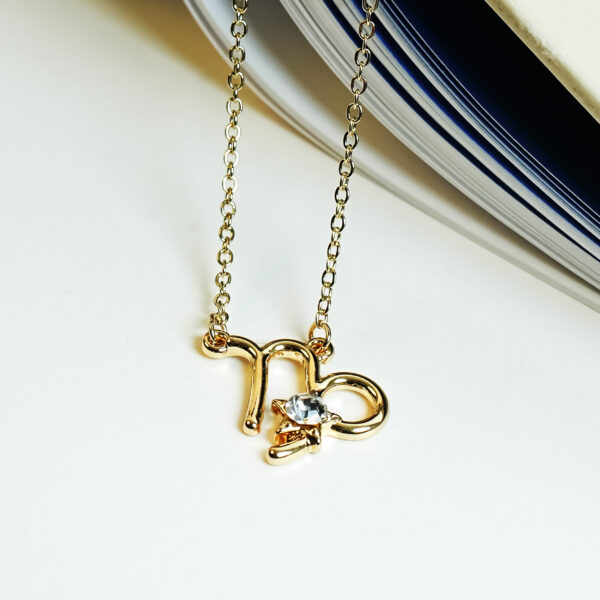 AURA CAPRICORN ZODIAC SIGN NECKPIECE