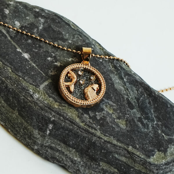 Ocean Odyssey Pisces Zodiac Necklace