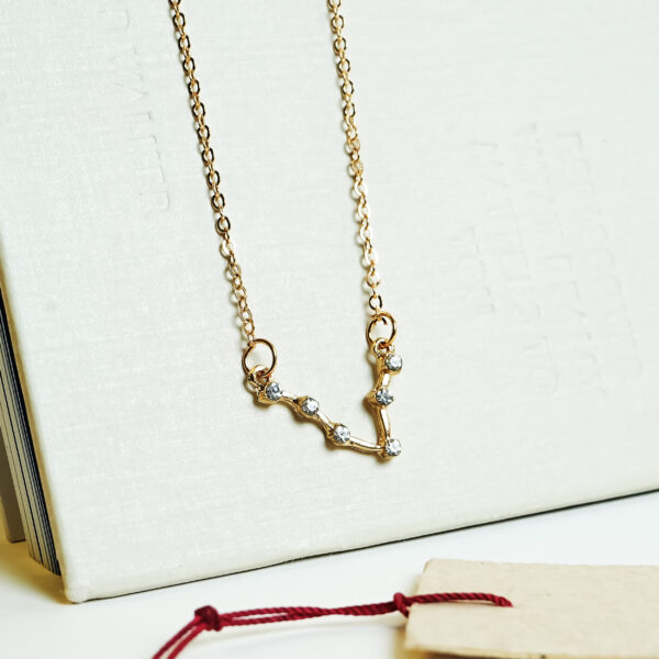 Starlight Pisces Zodiac Necklace