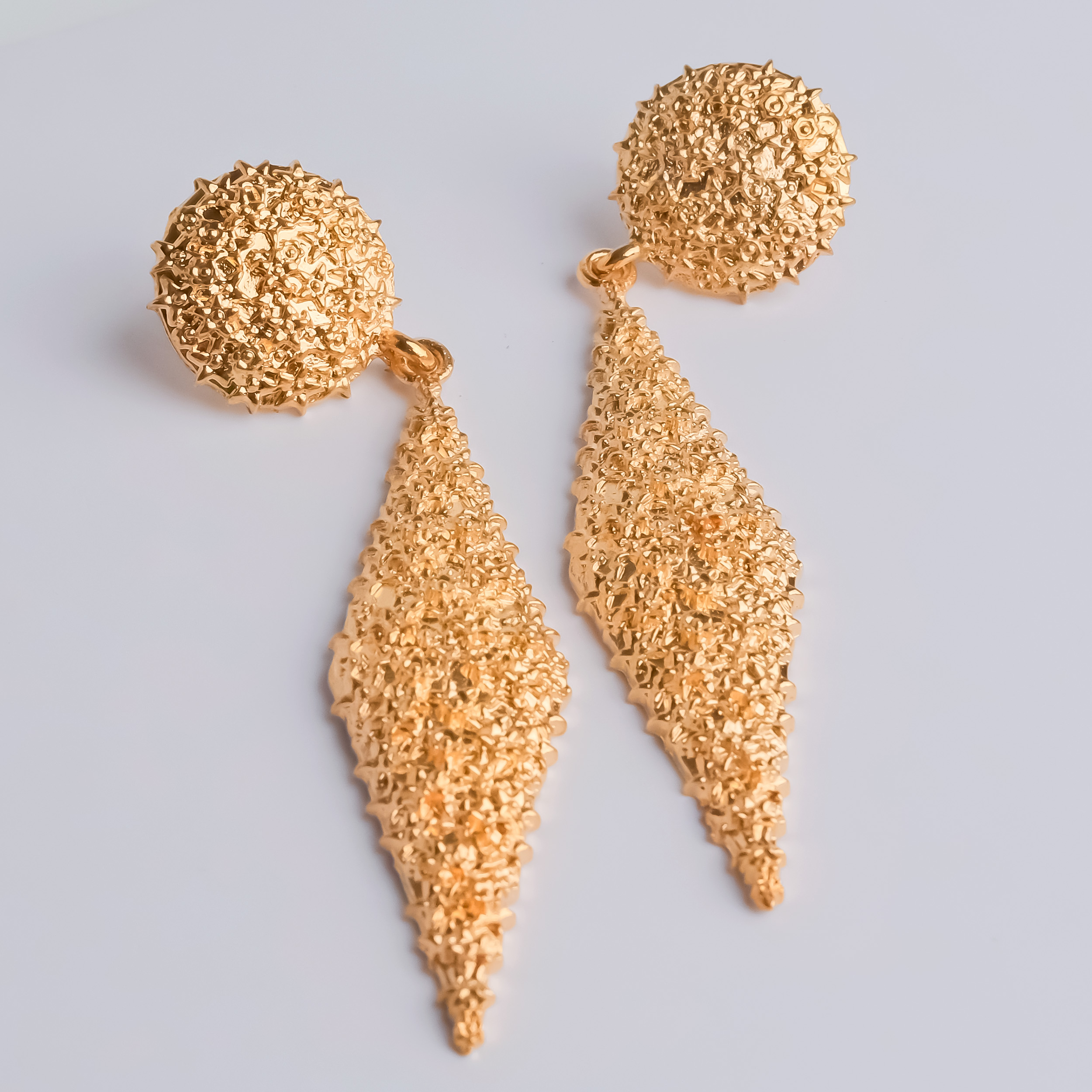 Cascade Tassel Drop Earrings