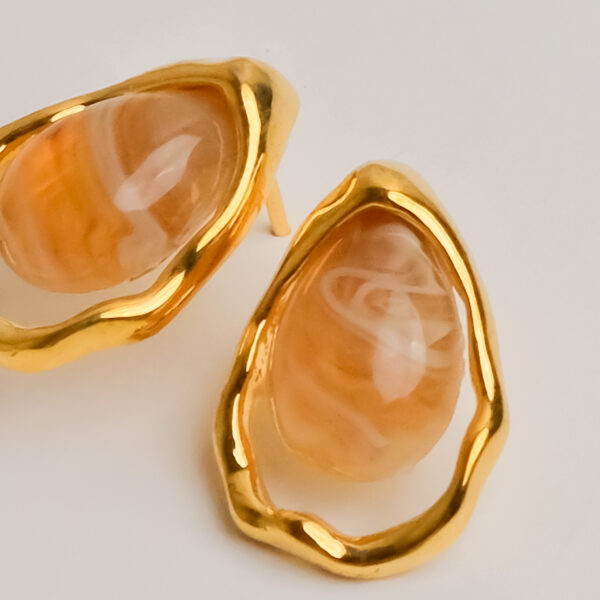 Baroque Faux Pearl Earrings