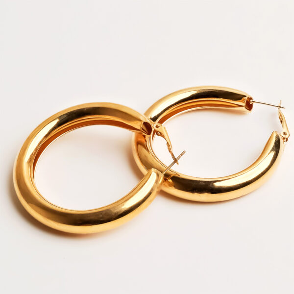 Golden Chunky Hoops