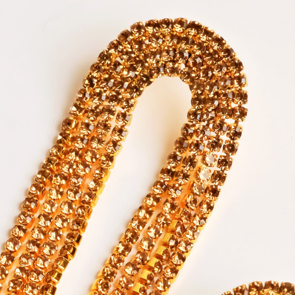 Shimmering Statement  Drop Earrings