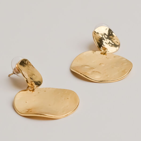 Mandalian Circle Drop Earring