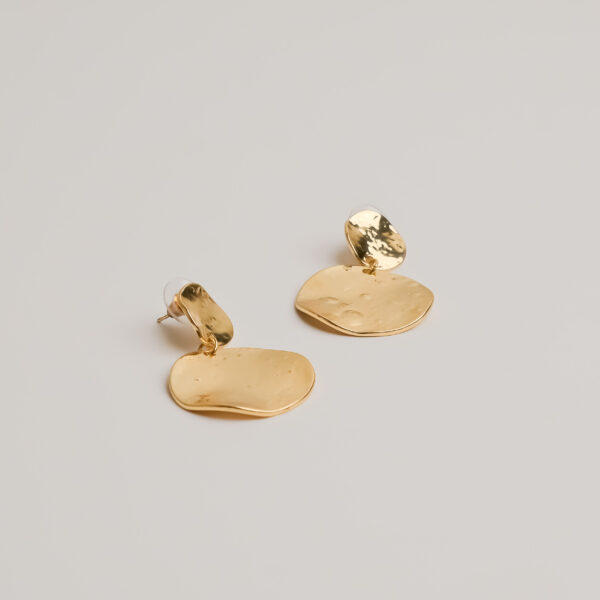 Mandalian Circle Drop Earring