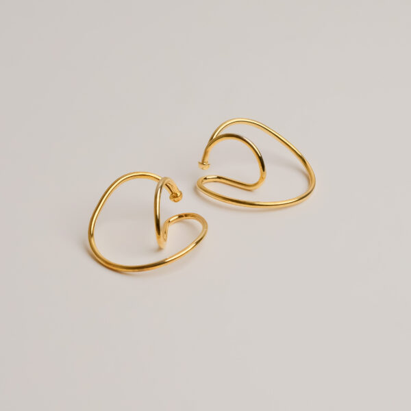 Fayah's Twisted Gold Earcuffs