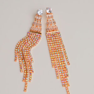 Cascade Crystal Drop Earrings
