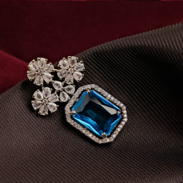 Sapphire Diamante Studs