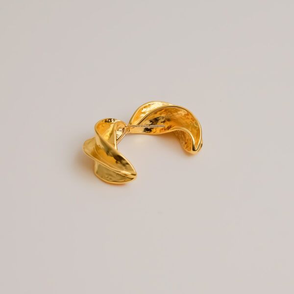 Twisted Gold Studs