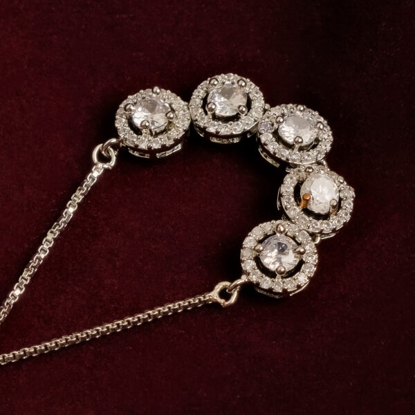 Celestial Circle Zircon Bracelet