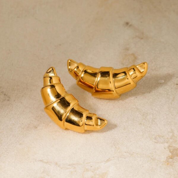 Fayah Croissant D'Or Studs